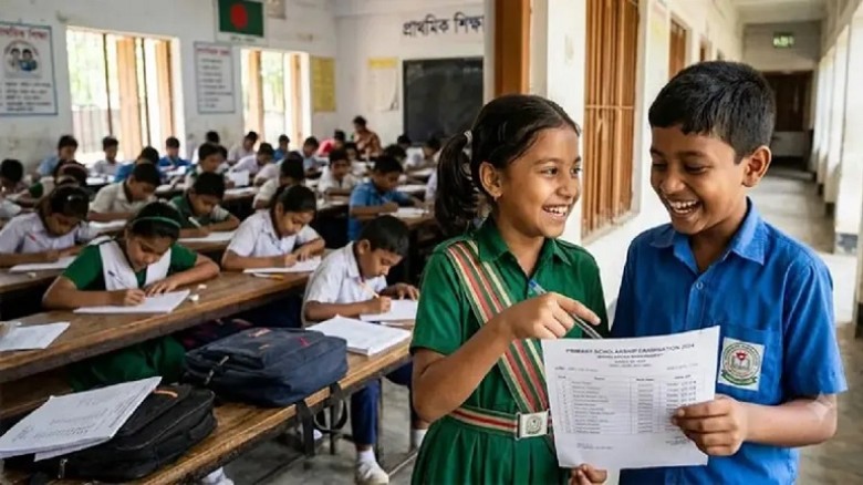 রোববার দুপুর ১২টায় প্রকাশ হচ্ছে প্রাথমিক বৃত্তির ফল