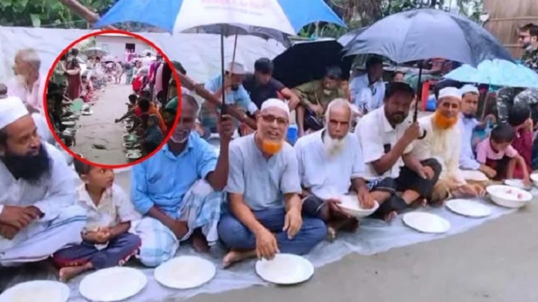 জীবিত অবস্থায় নিজের চল্লিশা ২ হাজার মানুষকে খাওয়ালেন বৃদ্ধ