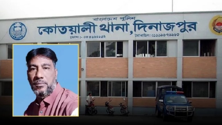 থানার ভেতরে পুলিশ পরিদর্শককে থাপ্পড়, কৃষক দল নেতা গ্রেপ্তার