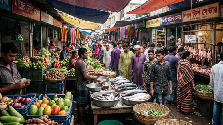 কমেছে ডিমে, আগের দামেই মাছ-মাংস