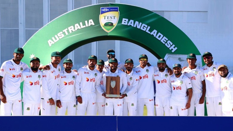 টেস্ট র‌্যাঙ্কিংয়ে প্রথমবার ৬ নম্বরে বাংলাদেশের