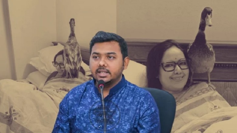 নৌকা খুঁজতে গেলে রুমিন ফারহানার ‘হাঁস’ খেয়ে ফেলার হুঁশিয়ারি সারোয়ার তুষারের
